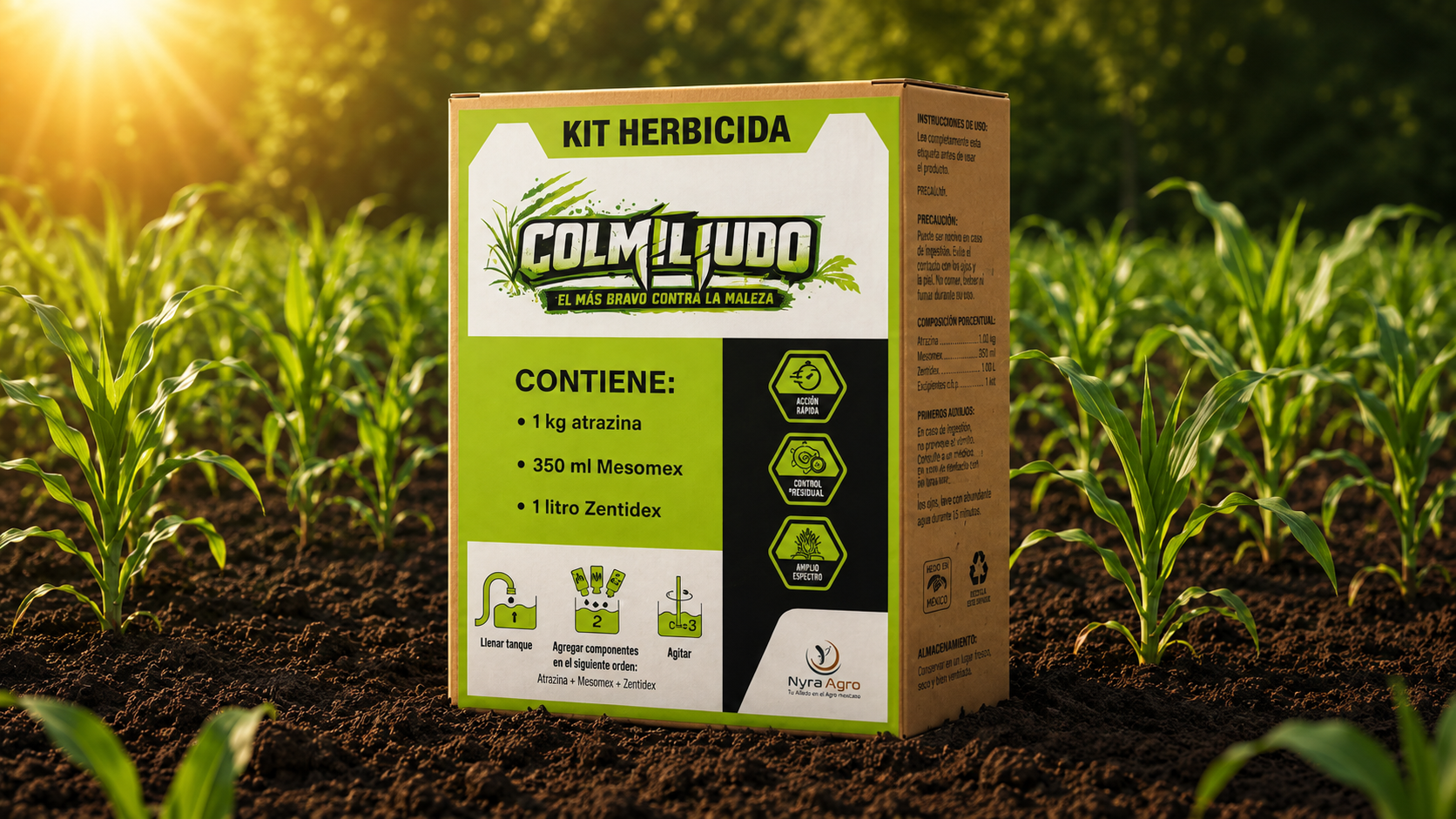 Comilludo- kit herbicida